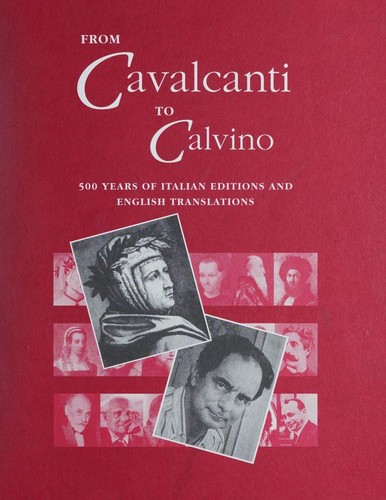 From Cavalcanti to Calvino