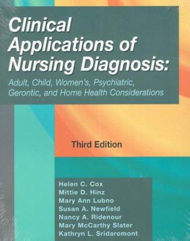 Clinical applications of nursing diagnosis