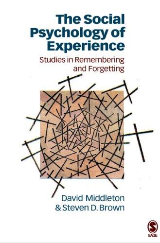 The social psychology of experience