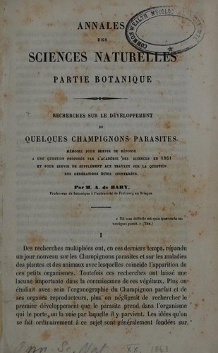 annnales des sciences naturelles partie botaique