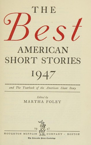 The Best American Short Stories 1947