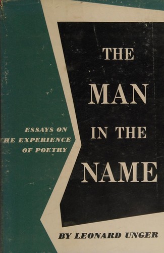 THE MAN IN THE NAME