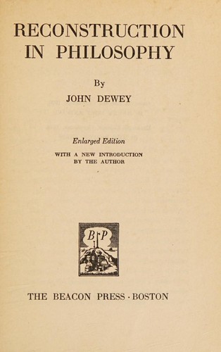 Reconstruction in Philosophy