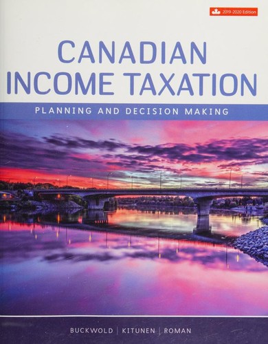 Canadian Income Taxation, 2019/2020