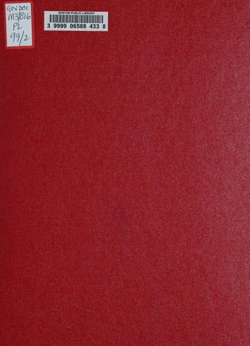 [Finding guide to editions of by-laws and ordinances of the town or city of Boston published by the town or city]
