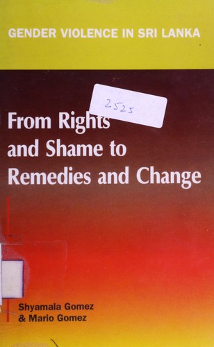 From rights and shame to remedies and change