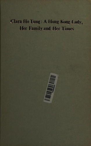 Clara Ho Tung, a Hong Kong lady