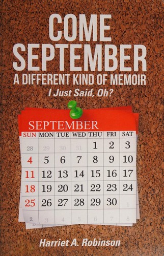 come september a diffrent kind of memoir