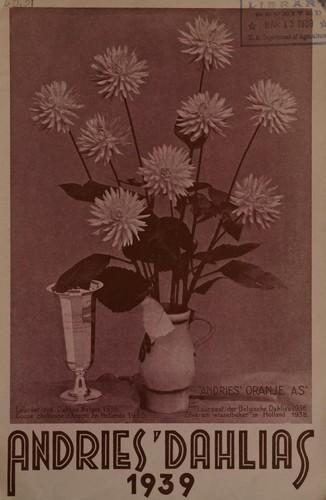 Andries' Dahlia's 1939