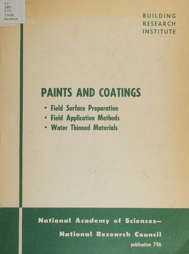 Paints and coatings