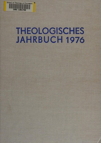 Theologisches Jahrbuch
