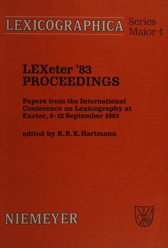 LEXeter '83 proceedings