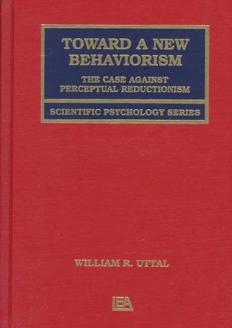 Toward a new behaviorism