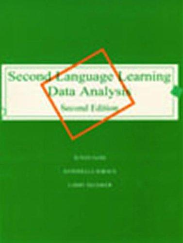 Second language learning data analysis