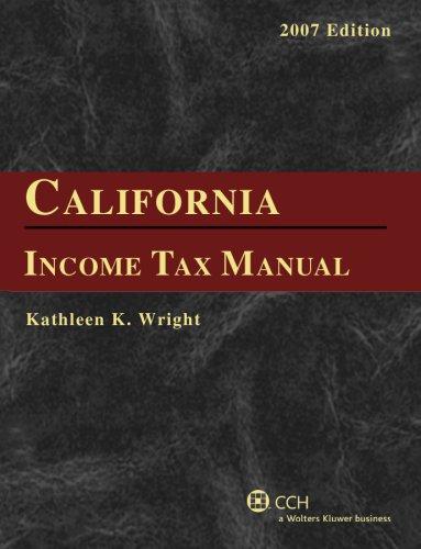 California Income Tax Manual (2007)