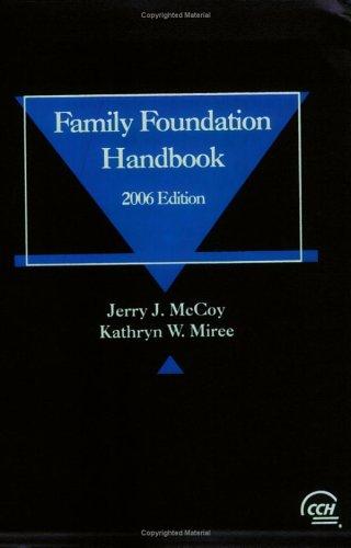 Family foundation handbook