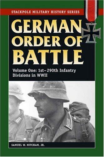 German Order of Battle, Volume One