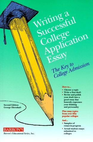 Writing a successful college application essay
