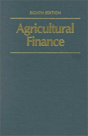 Agricultural finance