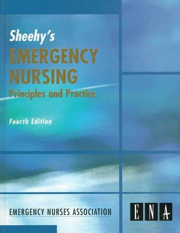 Sheehy's emergency nursing