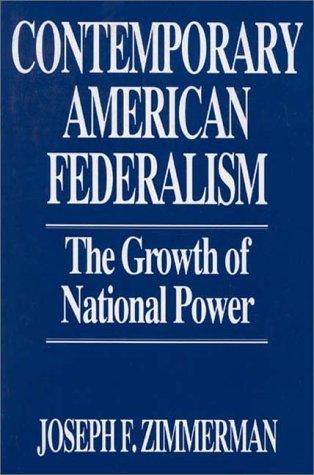 Contemporary American federalism
