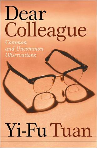 Dear colleague