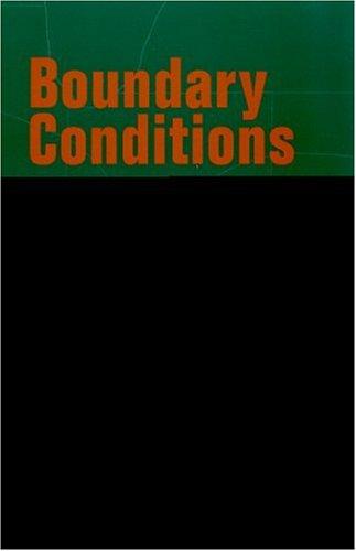 Boundary conditions