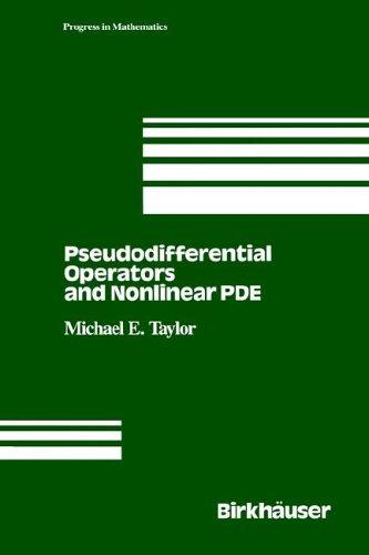 Pseudodifferential operators and nonlinear PDE