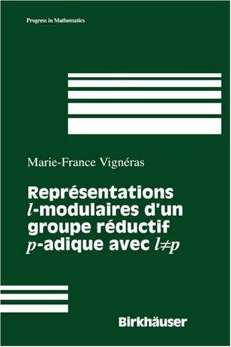 Représentations l-modulaires d'un groupe réductif p-adique avec l [différent de] p