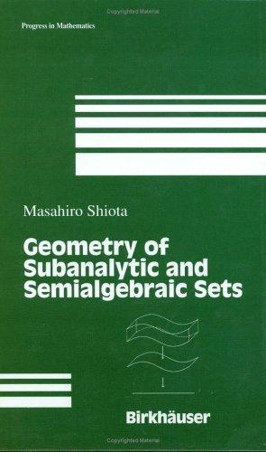 Geometry of subanalytic and semialgebraic sets