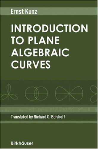 Introduction to Plane Algebraic Curves