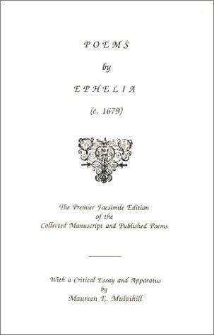 Poems by Ephelia (c. 1679)