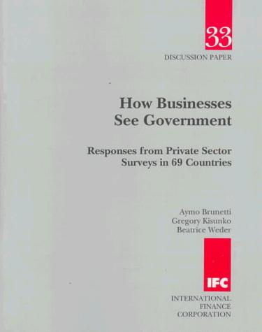 How businesses see government