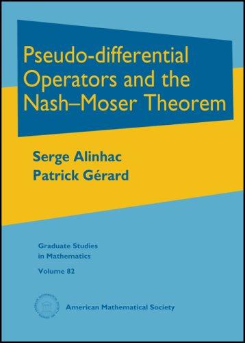 Pseudo-differential operators and the Nash-Moser theorem