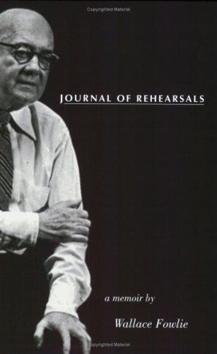Journal of Rehearsals