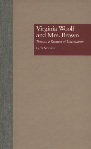 Virginia Woolf and Mrs. Brown