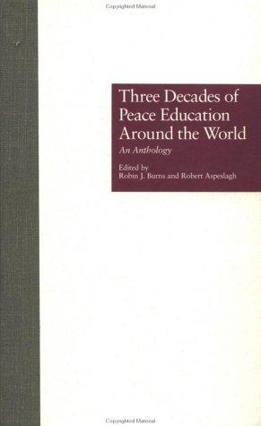Three decades of peace education around the world