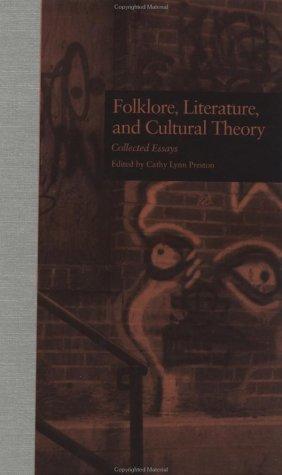 Folklore, literature, and cultural theory