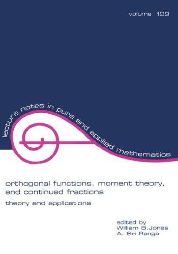 Orthogonal functions, moment theory, and continued fractions