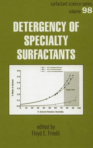 Detergency of Specialty Surfactants (Surfactant Science)