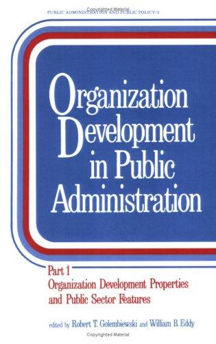 Organization development in public administration