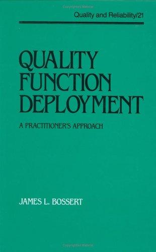 Quality Function Deployment