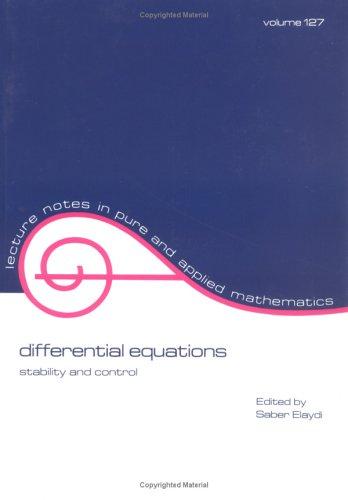 Differential Equations (Pure and Applied Mathematics)