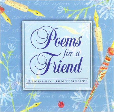 Poems for a friend