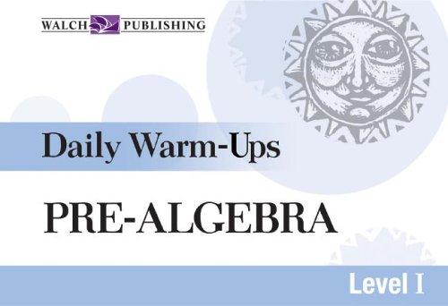 Daily Warm-ups For Pre-algebra (Daily Warm-Ups Math Series Ser)