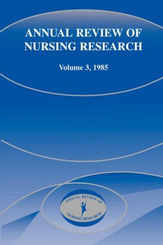 Annual Review of Nursing Research-Vol. 3