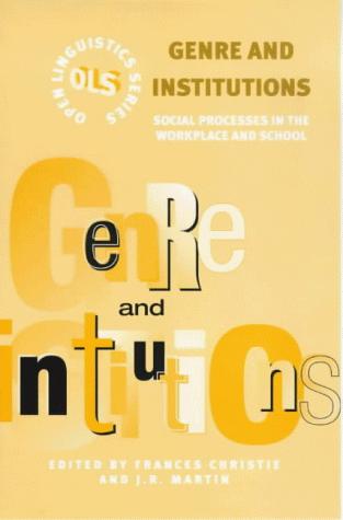 Genre and institutions