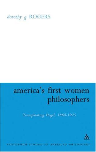 America's First Women Philosophers