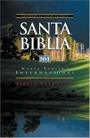 NVI Santa Biblia Ultrafina con Palabras de Jesús en Rojo