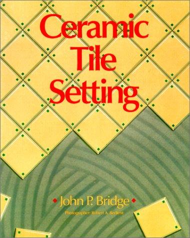 Ceramic tile setting